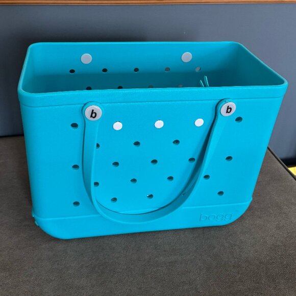 Original Bogg Bag Turquoise and Caicos NWT - Picture 6 of 6